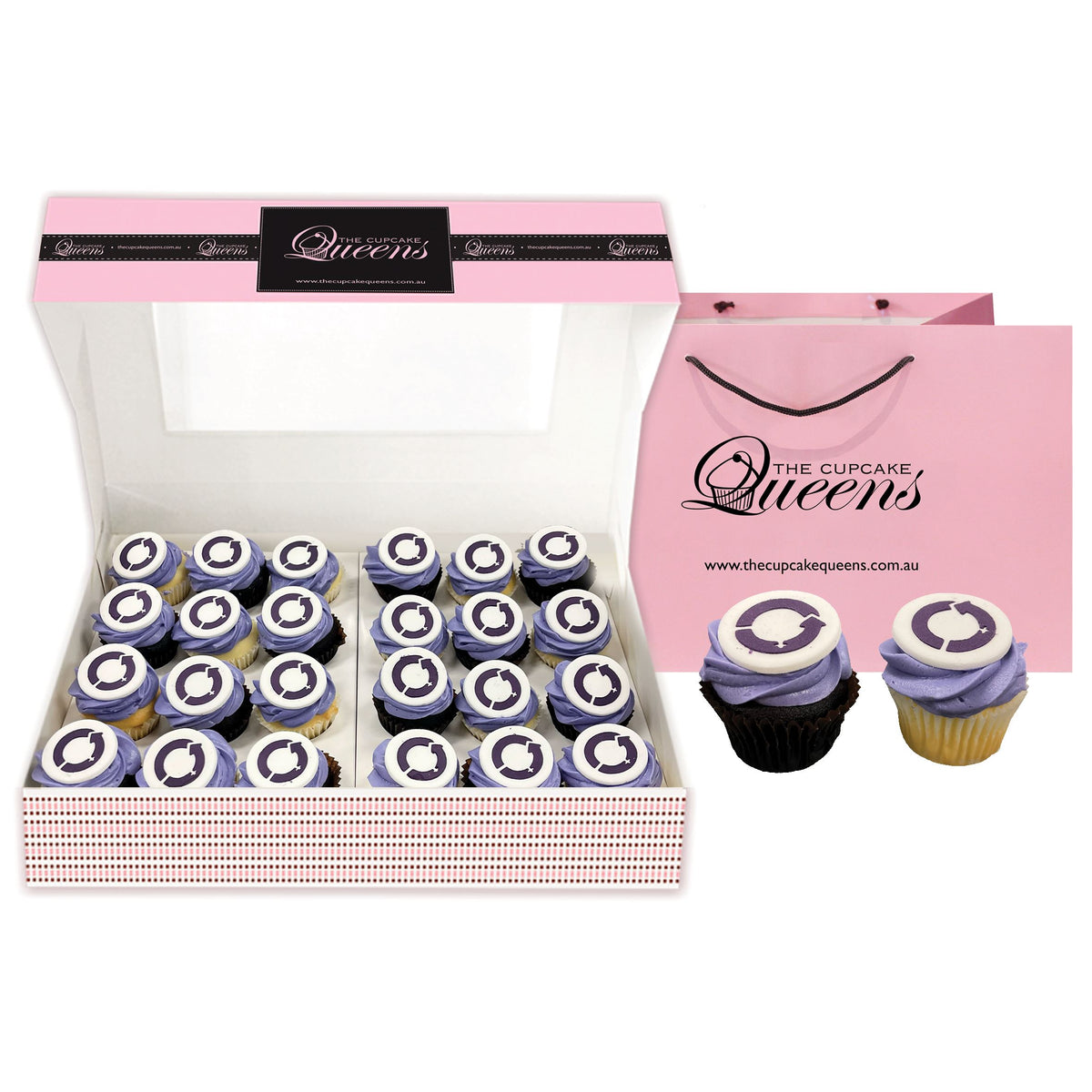 IWD 2023 Mini size Cupcake Giftbox Cupcakes Pre Selected Boxes The Cupcake Queens 