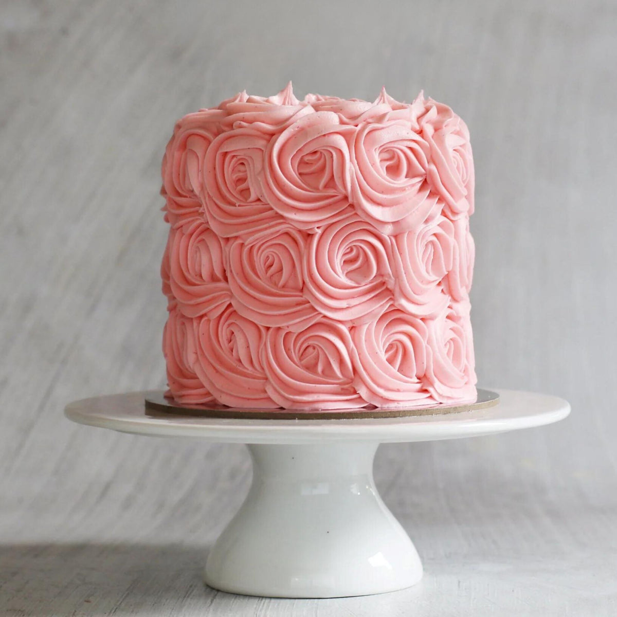 Pink Swirl Cake Cakes The Cupcake Queens 