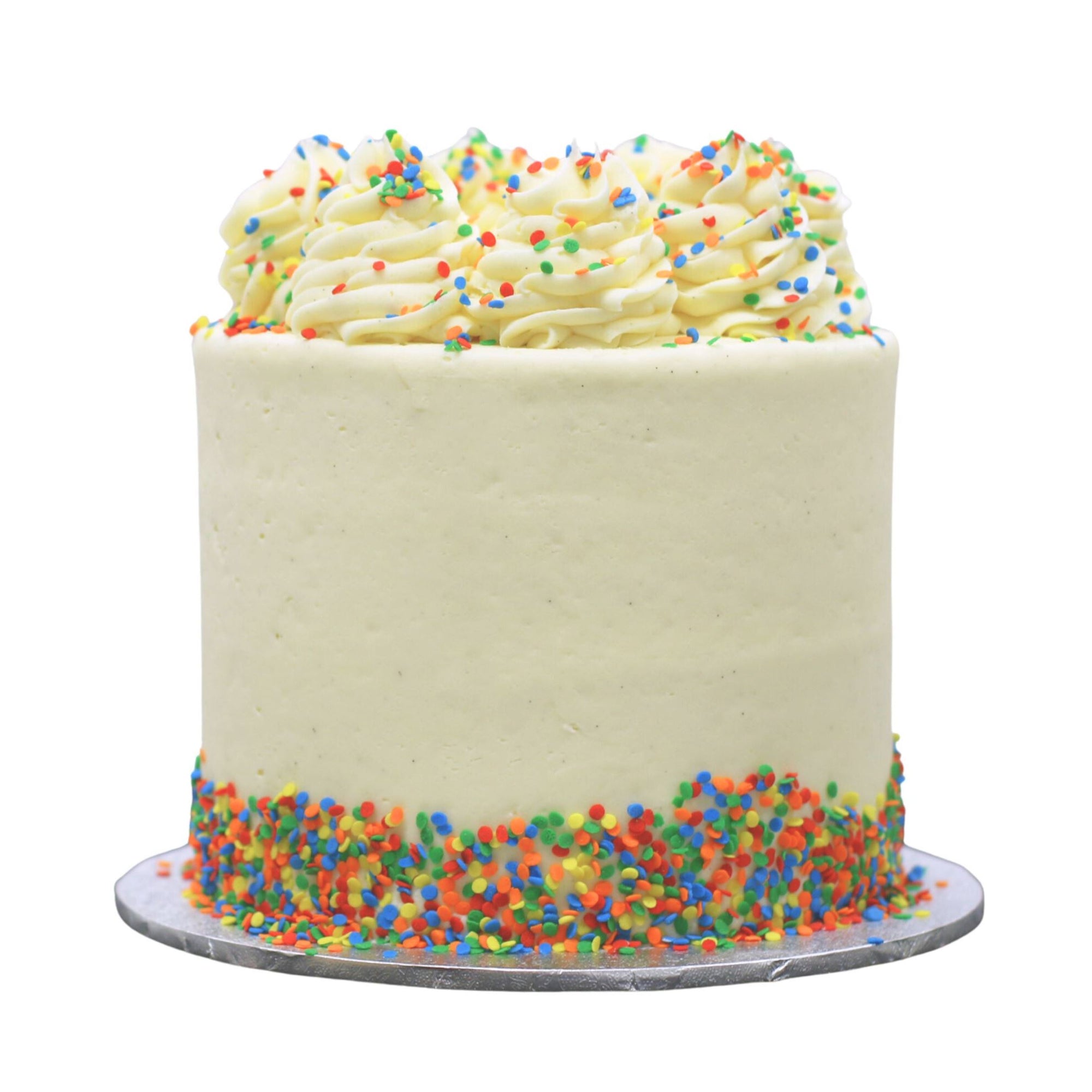 Classic Vanilla Cake Cakes The Cupcake Queens 