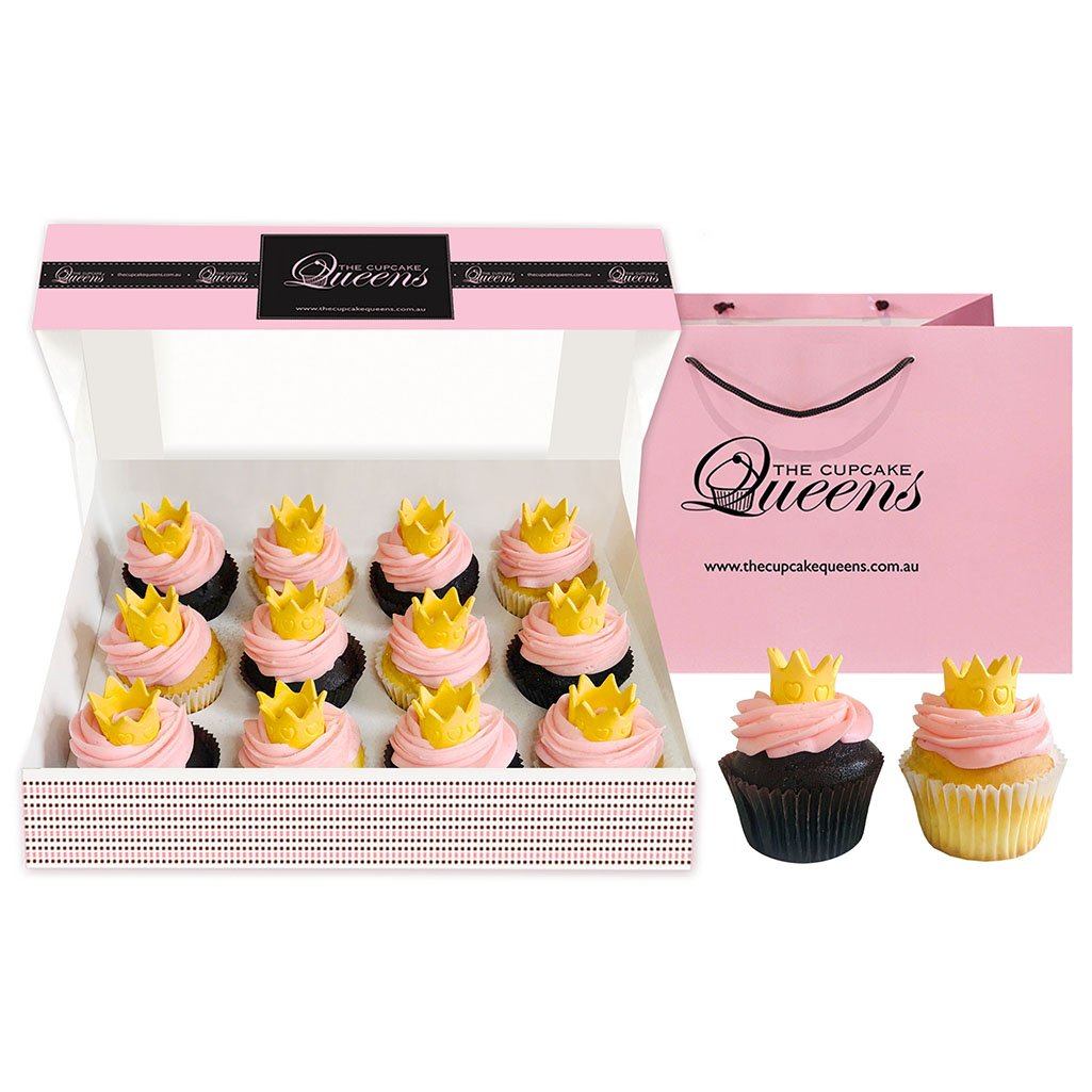 Princess Regular Cupcake size Box Cupcakes The Cupcake Queens 