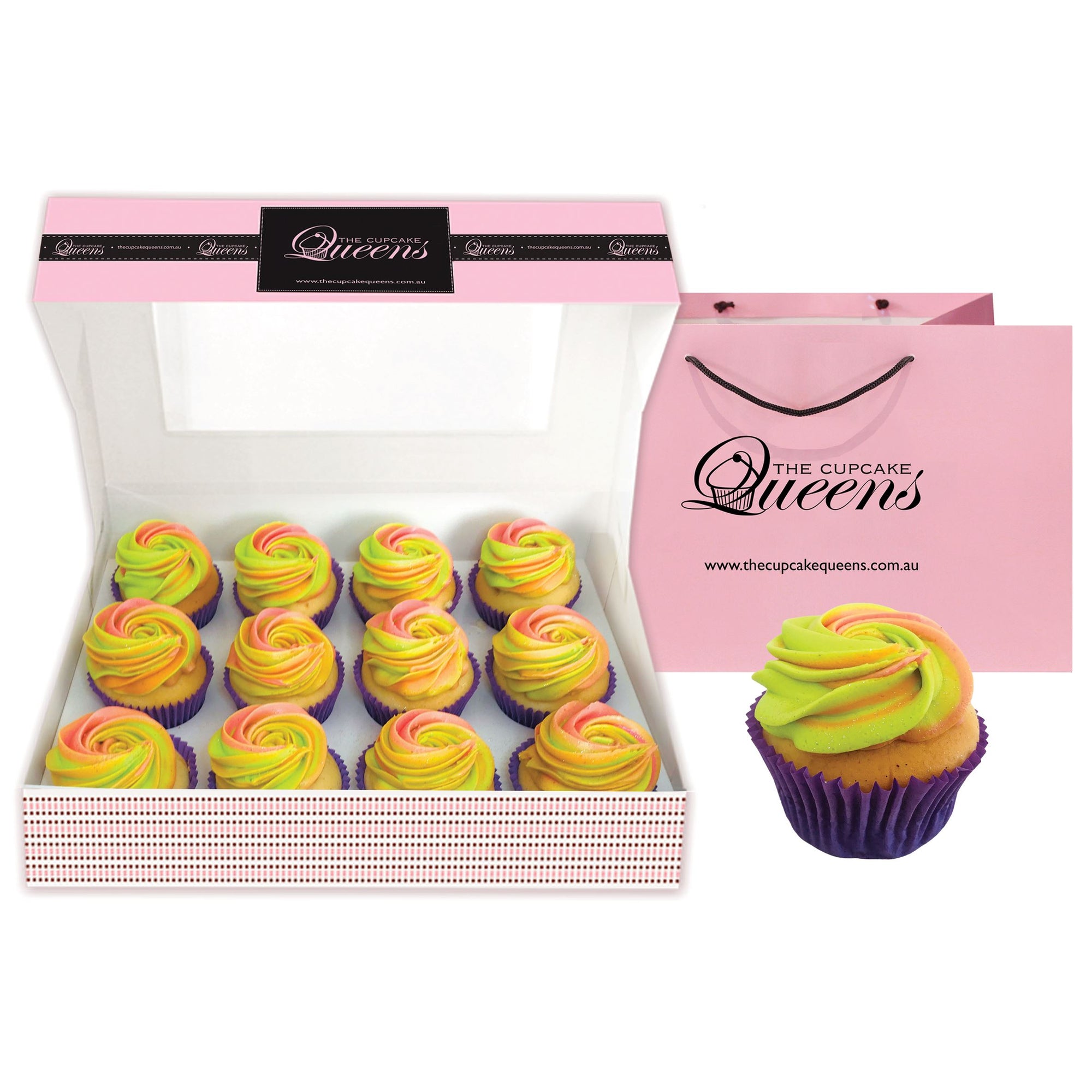 Sour Fizz Cupcakes Cupcakes The Cupcake Queens 