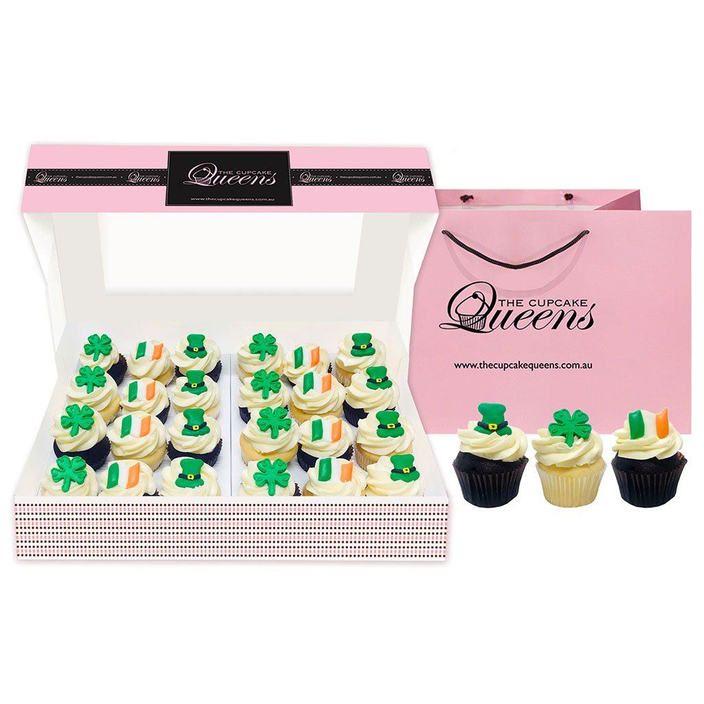 St Patrick's Day Mini Giftbox Special Occasion The Cupcake Queens 