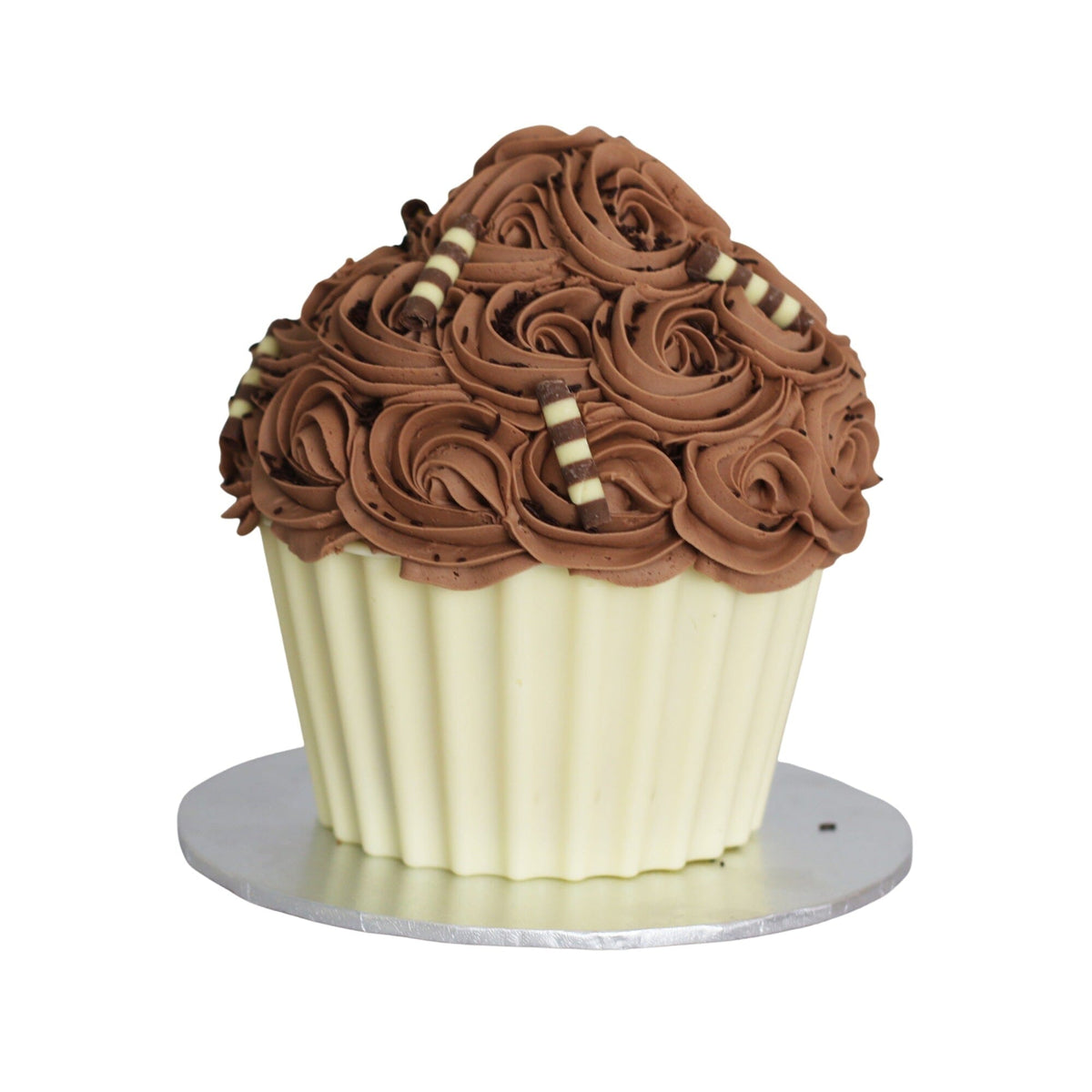 Vanilla Choc Giant Cupcake Cakes The Cupcake Queens 
