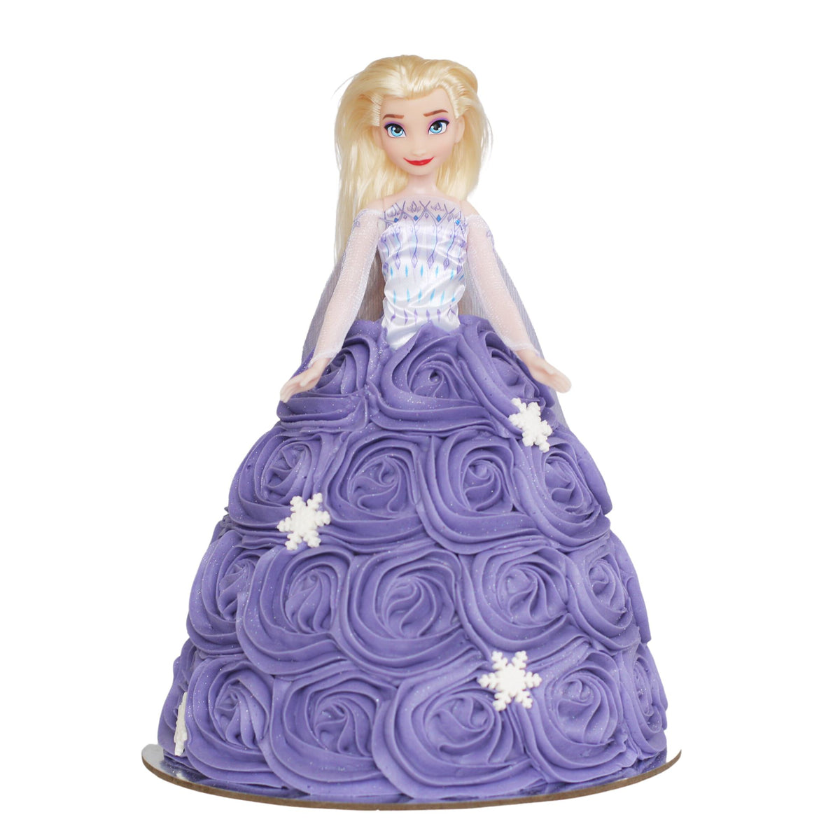 Purple Elsa Frozen 2 Doll Cake Cakes The Cupcake Queens 