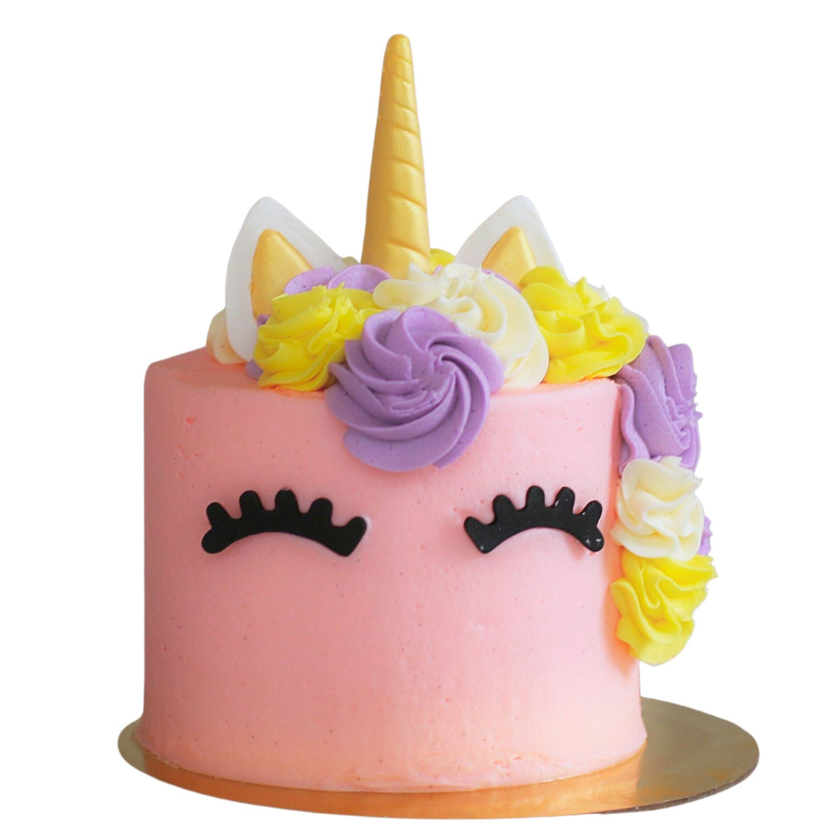 The Unicorn Cake in Pink Cakes The Cupcake Queens 