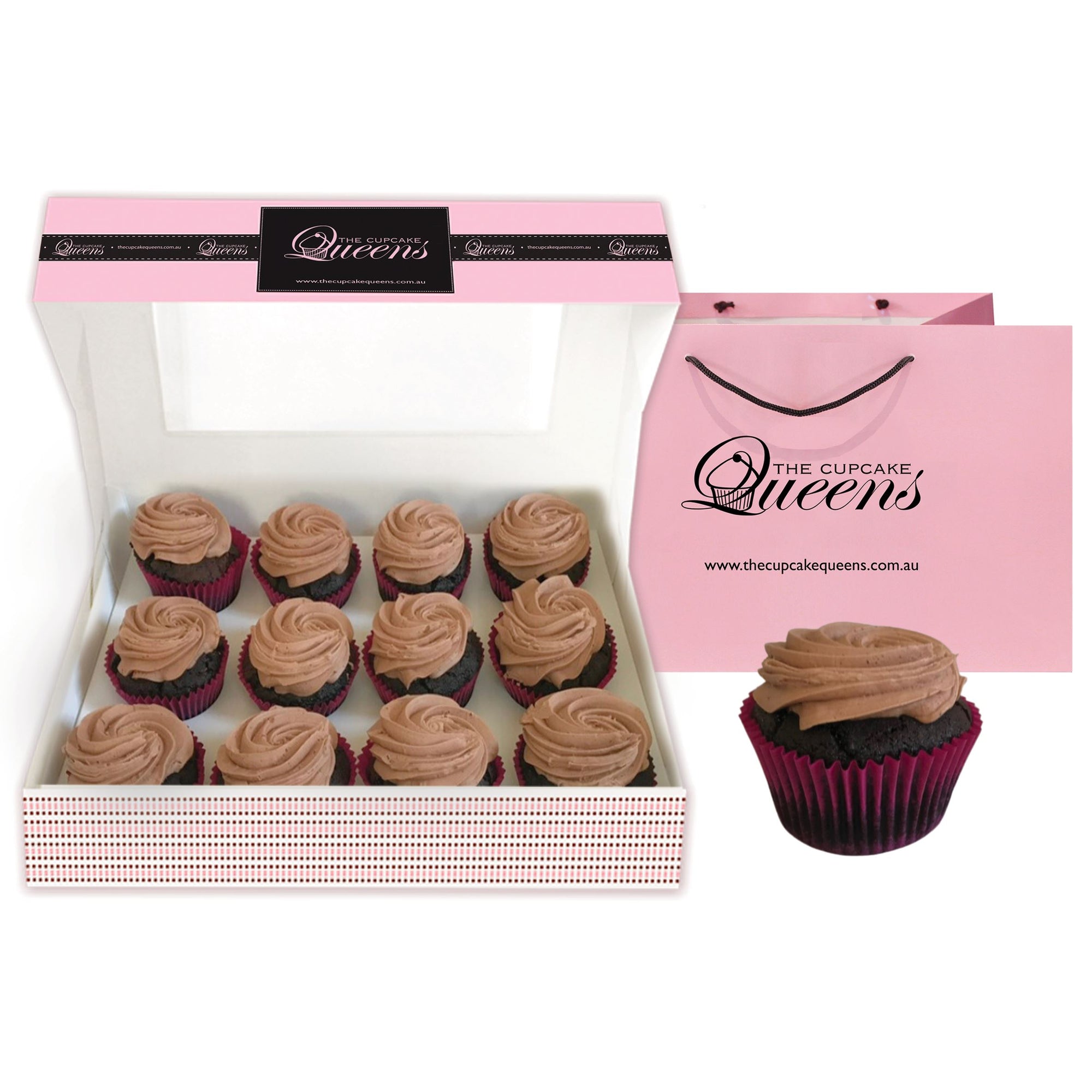 Vegan Gift Box (VF) Cupcakes The Cupcake Queens 