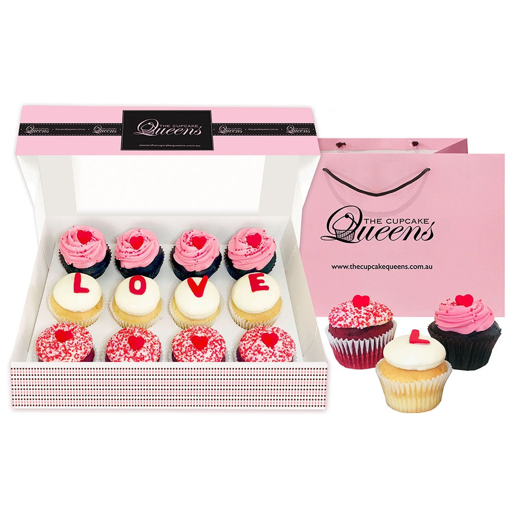 I Love You Deluxe Gift Box Special Occasion The Cupcake Queens 