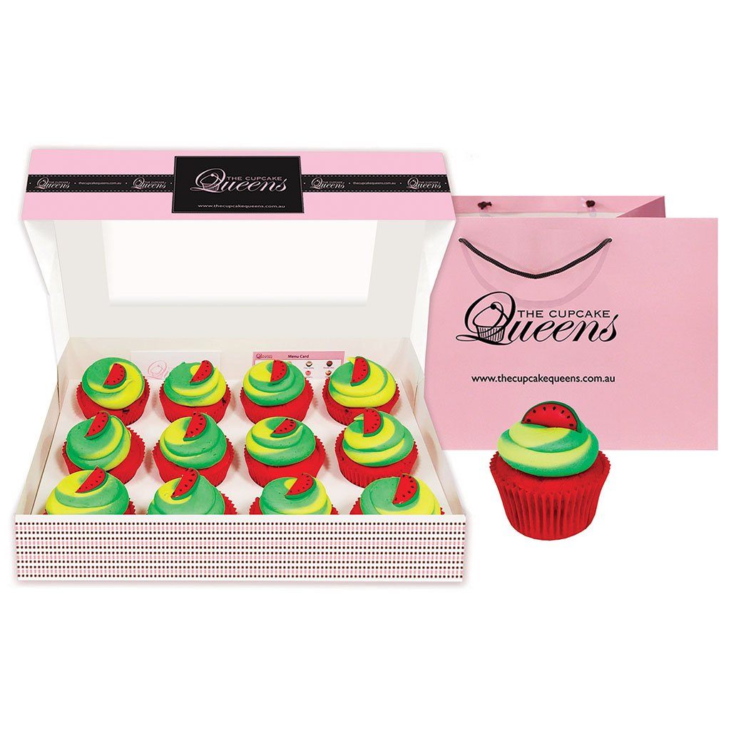 Watermelon | March Flavour of the Month Cupcakes The Cupcake Queens 